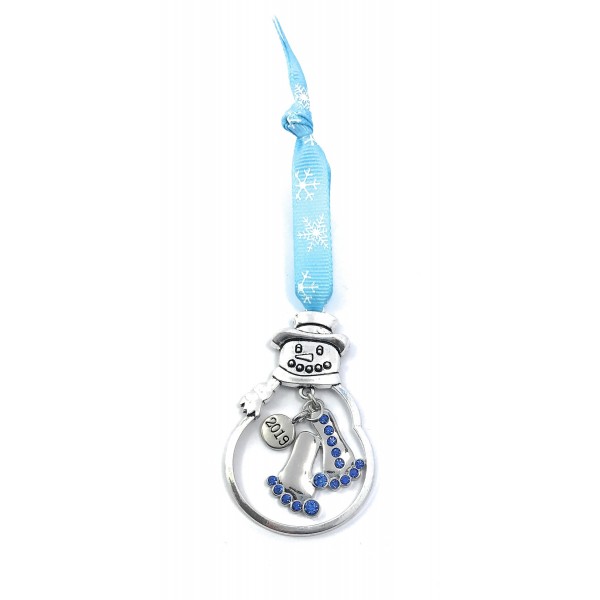 It's A Boy Baby's First Christmas 2019 Ornament Keepsake Charm with Gift Card 
